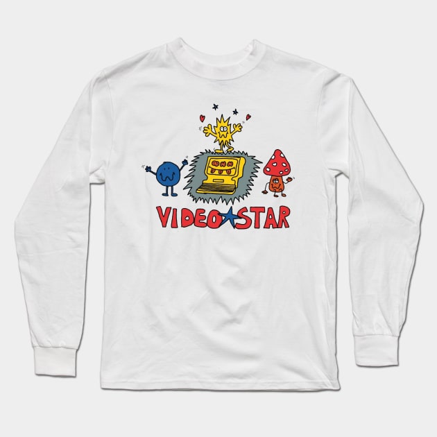 Video Star Long Sleeve T-Shirt by Anisa Wati